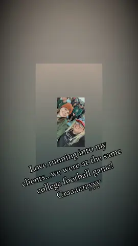 I was at a college football game and I ran into this awesome girl by total luck!  We ended up sitting together and watching the game  - it was so fun!!! #college #football #client #csu #coloradostate