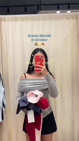 tried on some stuff at Brandy Melville (Toronto) for the first time in forever and unexpectedly left with a few things 🤭⭐️ #brandymelville #tryonhaul #outfitideas #fallfashion #fashion 