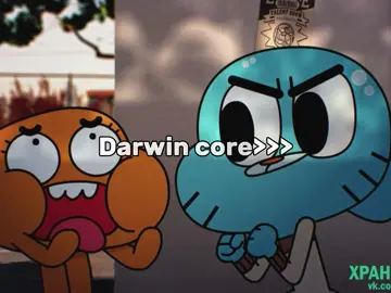 Отмечай Дарвинов🫱🏻‍🫲🏼 Дарвин core>>> (2 часть) #удивительныйгамбола #gumball #darwin 