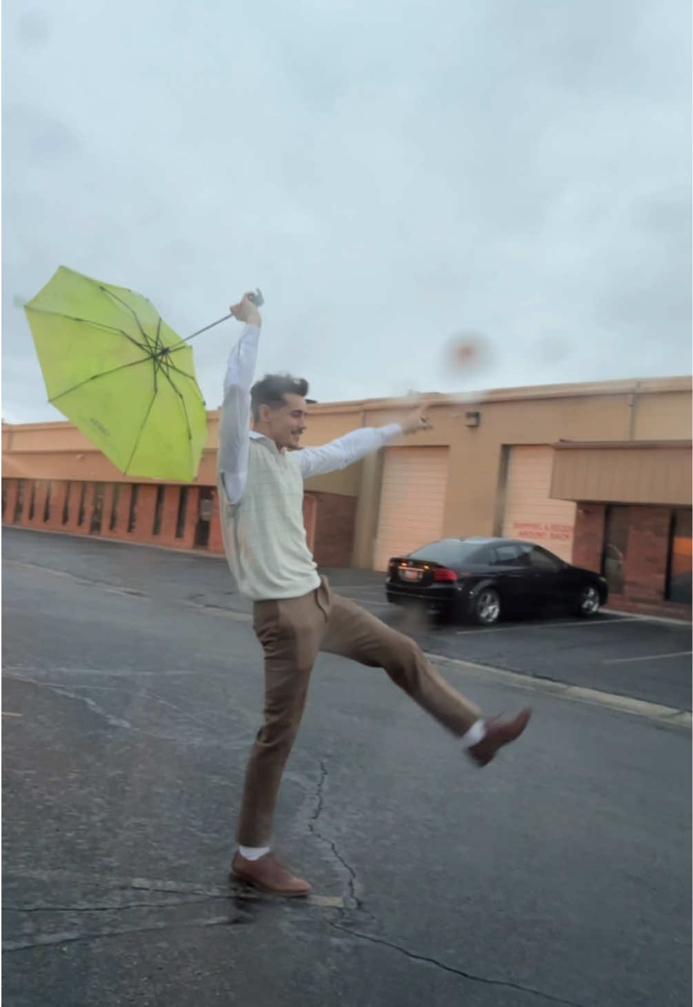 Its a bit stormy out