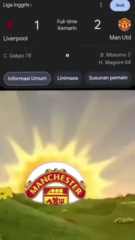 pagiku cerah #emyu #manchesterunited #PremierLeague #liverpool #ggmu 