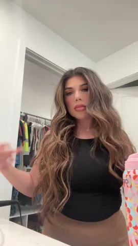 From straight to curly hair #fyp #hairtok #longhair #curly