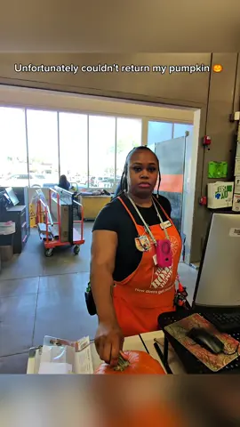 Why can’t I ever return it? 😭 #funny #viral #fyp #pumkin #sus  