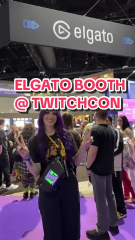 Explore the @Elgato booth at Twitchcon with me! #elgatoambassador #twitchcon2025 #ad #streamingtips #tyyrex 