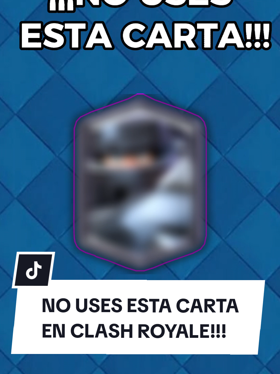 NO USES Esta Carta En Clash Royale #clashroyalememes #clashroyalemazos #ClashRoyale #clashroyale #megacaballero 