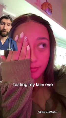 Doctor Explains the “Lazy Eye” Trend Source: @notmayauy The term “lazy eye” is often used incorrectly to describe a squint (strabismus), but these are actually two different eye conditions. A squint occurs when the eyes do not align properly — one eye may turn in, out, up, or down while the other focuses straight ahead. This misalignment means both eyes are not working together, which can lead to double vision or the brain ignoring input from one eye to avoid confusion. In contrast, a “lazy eye”, or amblyopia, refers to reduced vision in one eye because the brain favors the other. This usually develops when one eye sends a weaker or unclear image to the brain, often as a result of an untreated squint, unequal vision (refractive error), or another visual problem early in childhood. While a squint affects eye alignment, amblyopia affects visual development. In short, a squint can cause a lazy eye if not corrected early, but the two terms describe different issues — one with eye position, the other with visual function. #eyes #vision #test 