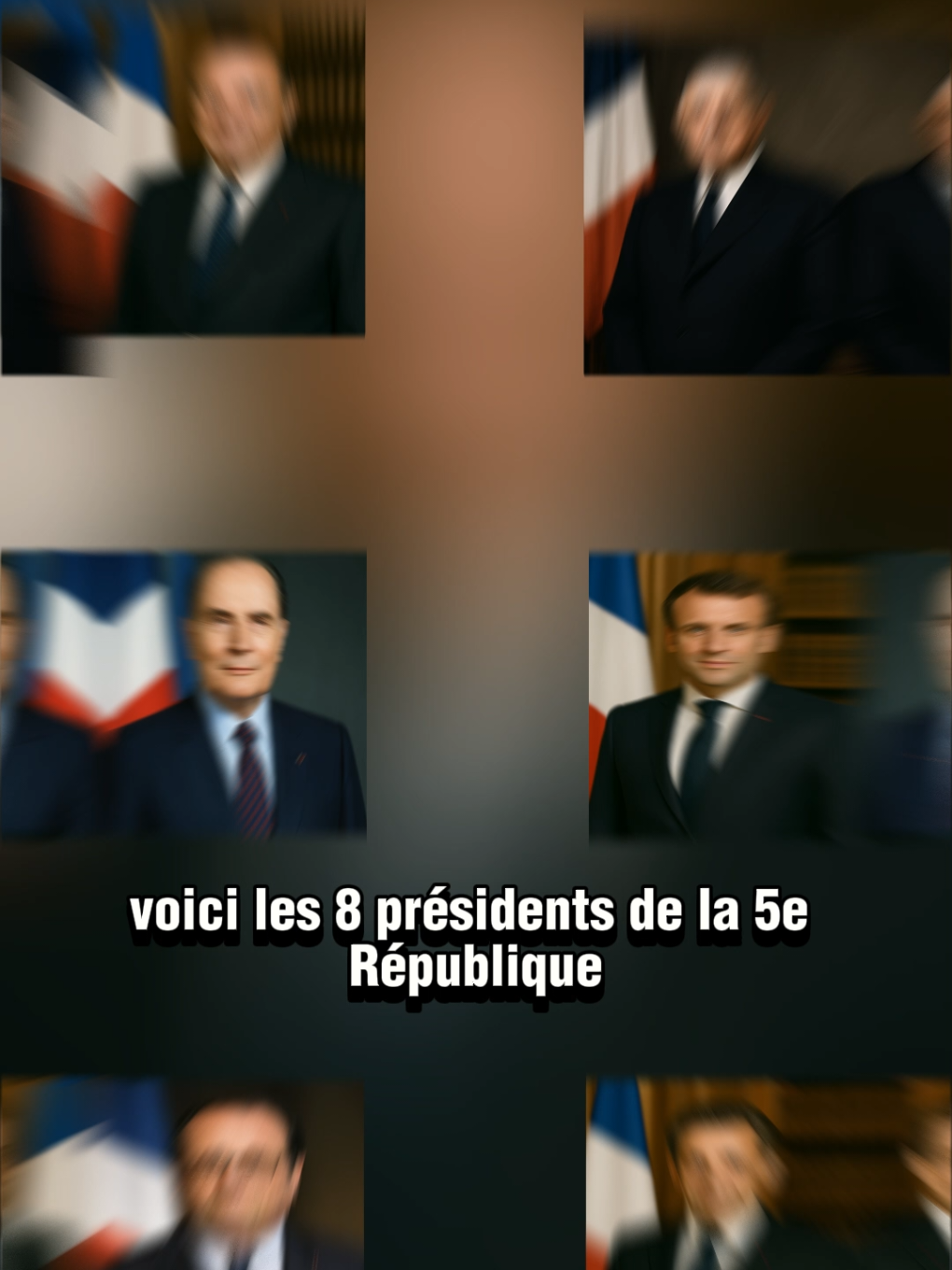 Voici les 8 présidents de la 5e République qui ont dirigé #france #histoire #culture #education #president 