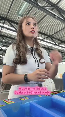A day in my life as a seafare in check-in duty at Hamburg terminal