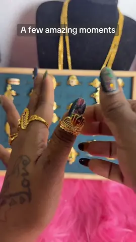 Sneak peek alert! A few moments from my LIVE. Tune in LIVE for the full experience.#tiktoklive #livehighlights #goldplatedjewellery #wow #xybca 