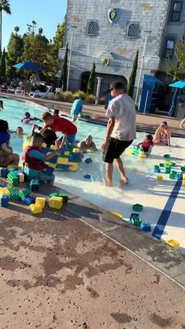 Just a little Legoland pool fun! #legolandcalifornia #legoland #halloween #birthdaycelebration #FamilyFun 