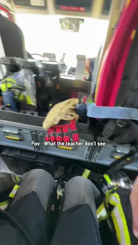 What the teacher don’t see #fyp #firefighter #sapeurpompier #pourtoi #motivation 