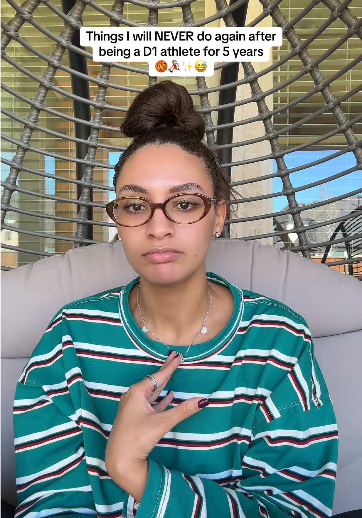 I’ve seen too many of these lol here’s my take ✨😂 I don’t miss being a D1 athlete at all if you can’t tell 😅😅 #collegeathlete #d1athlete #collegeathletics #collegebasketball 