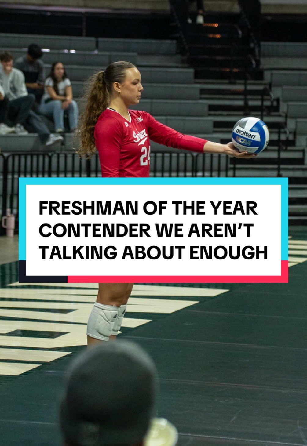 I can’t get over HOW good this FRESHMAN is for @indianavb 🫣🫣 @jaidyn_jager  #hoosiers #collegevolleyball #ncaavolleyball #indianavolleyball #freshman 