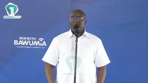 “If I’m made President, I’ll meet with the grassroots every year to hear directly from you.” — Dr. Bawumia He made the promise during his tour in the Bono Region, pledging annual constituency meetings to keep leadership connected to the people. 🎥 ©️ChannelOneNews