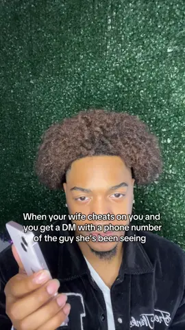 When your wife cheats on you and  you get a DM with a phone number  of the guy she’s been seeing #Cheaters #Tinder #Wife #Cheater #Cheating 