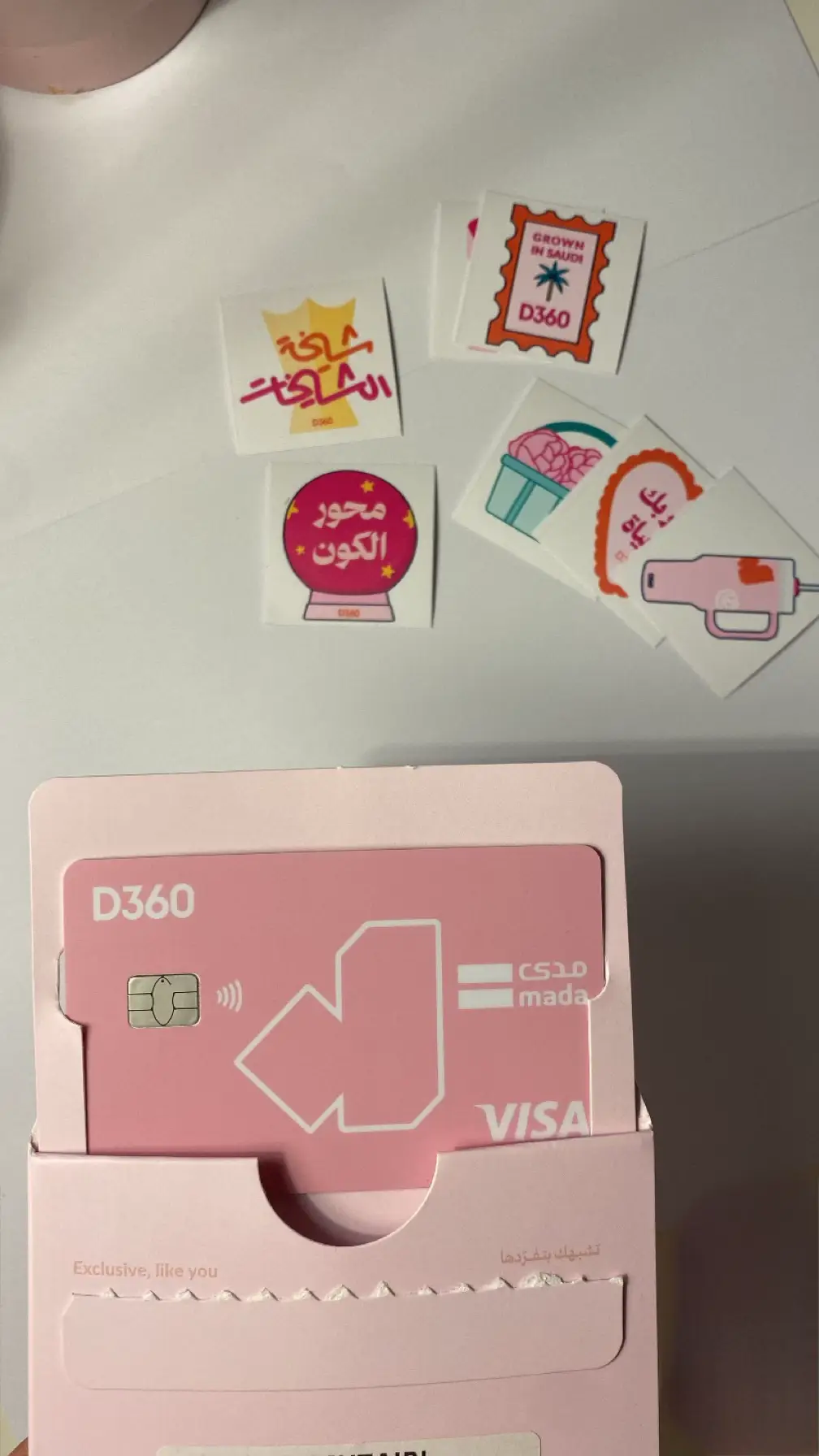 #just #pink #creditcard @D360Bank 