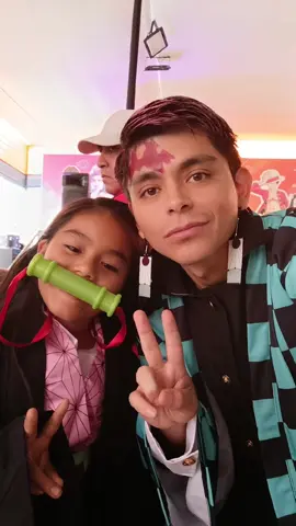 Con Nezuko Kamado ❤️ #animefest #demonslayer #nezukokamado #tanjirokamado #fyp 