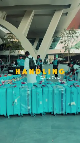 Ini tim handling Samira Travel yang hebat-hebat itu,jadi jamah nggak perlu urus koper #cerita #sopir #makkahmadinah🕋🕌❤️ #handling 