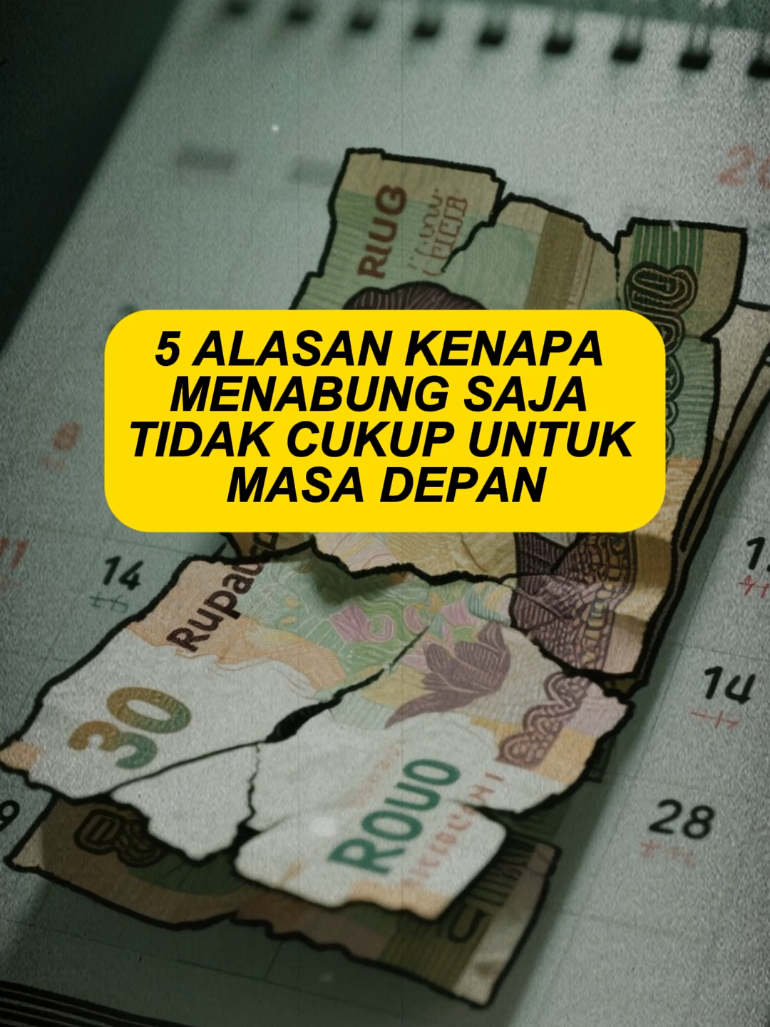5 alasan kenapa menabung 1