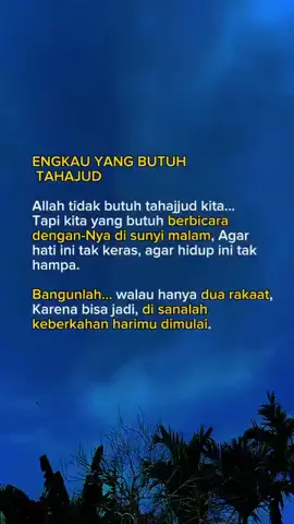 #Bismillah....... Salam Tahajud 🙏🏻 Asallamu'allaikum Sahabat² fillahqu yg baik🥰