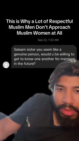 He was being respectful…idk what he did wrong #muslim #muslimtiktok #fyp 