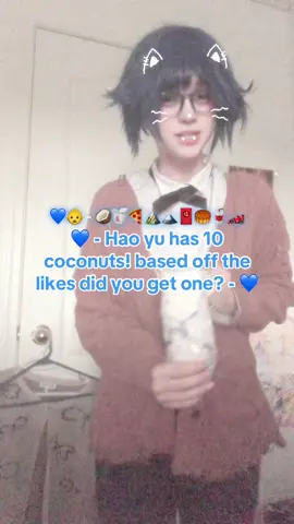 #haoyuhanli - Hi. i eat coconut. - #haoyuhanlicosplay #dollsinband #dollsinbandcosplay #foryoupage 