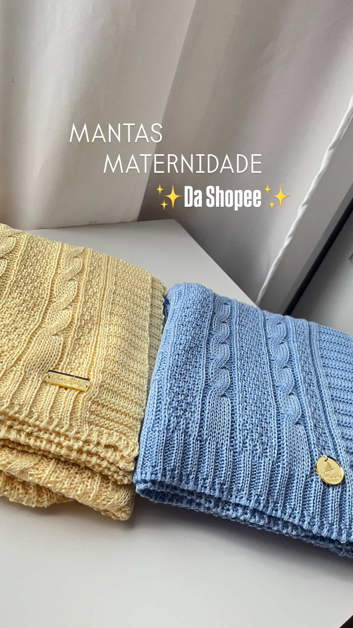 ##shopee #comprinhas #enxoval #mantas #bebe 