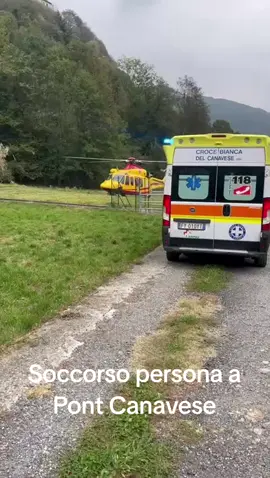 Soccorso persona a Pont Canavese --- tutti i dettagli su Quotidiano Canavese 