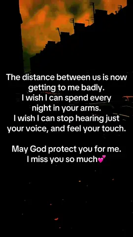 I miss you, my love💕 #iloveyou #fyp #longdistancelove #missingyou #lovemessages 