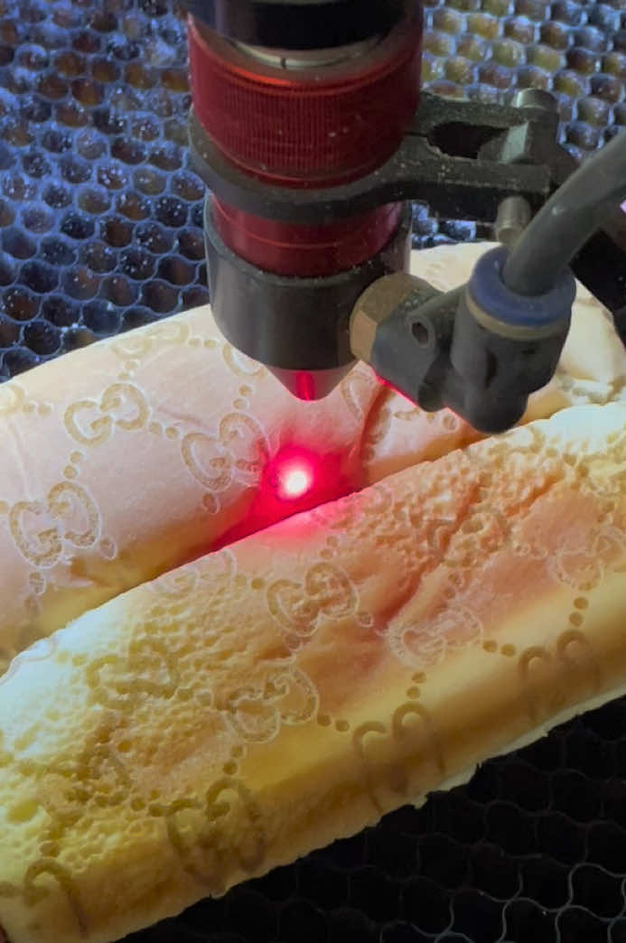 Gucci Glizzy! The laser engraved hotdog! #gucci #hotdog 