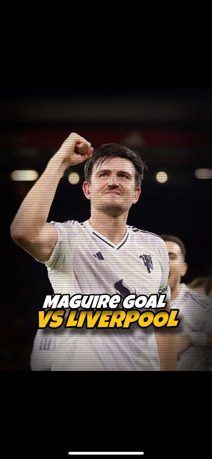Tell me his name again 😏#harrymaguire #manchesterunited #liverpool #epl
