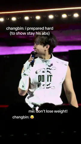 context: i said this because changbin was saying he felt like he had to show stay his body #skz #straykids #changbin #seochangbin #fyp 