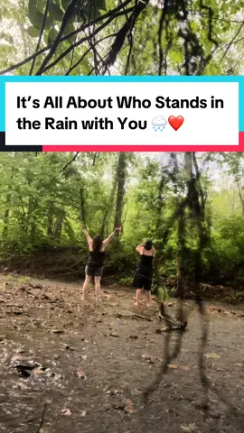 It’s all about who stands in the rain with you when they could choose to be dry instead 🌧️❤️ #hopecore #uplifting #encouragement 