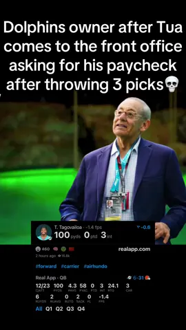 Bro u shot in the air #tuatagovailoa #dolphins #nfl #stephenross #6ix9ine 