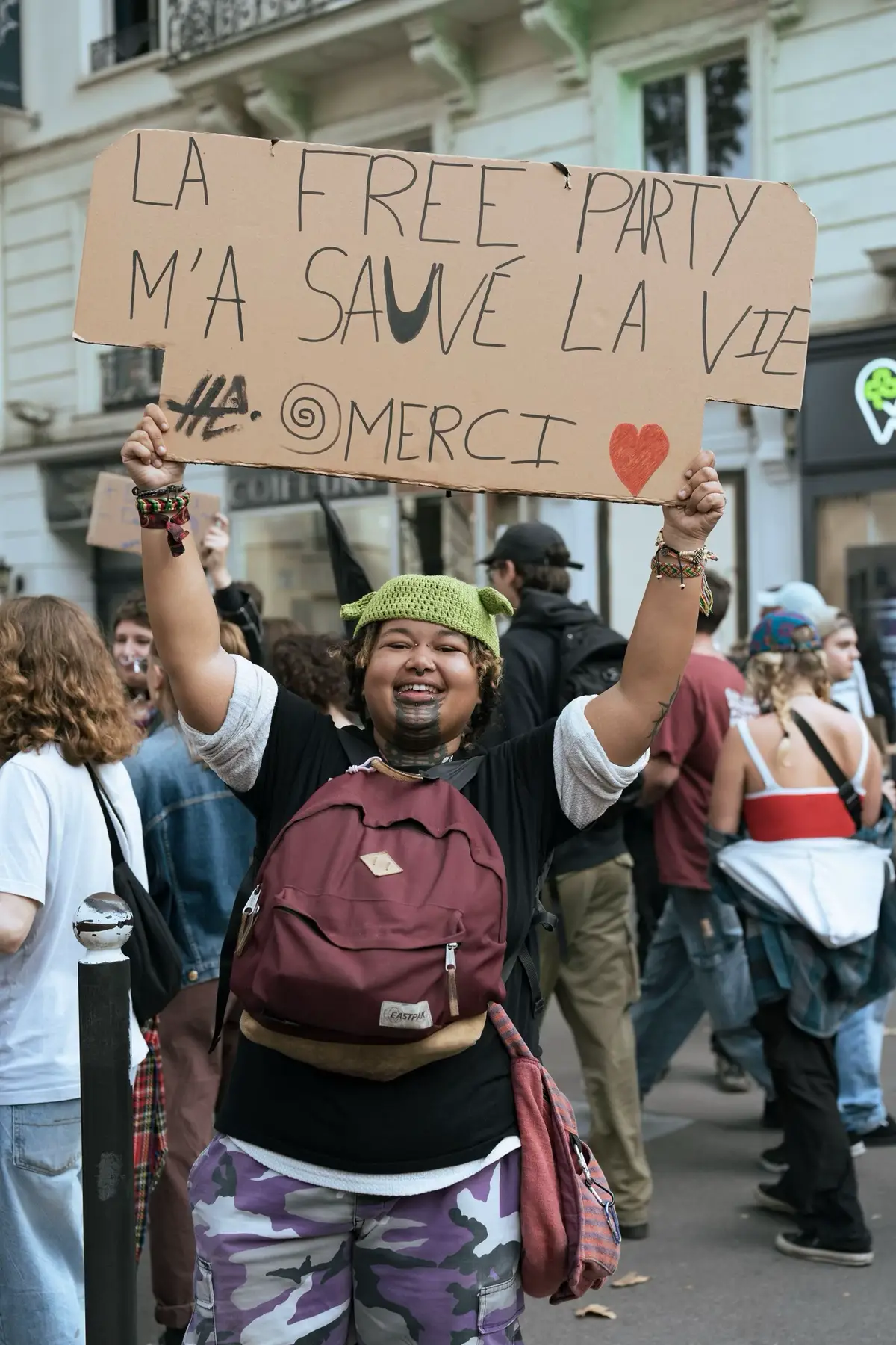 Merci à tous les sound venus de partout 🏴‍☠️#freeparty #teuf #teknoparade 