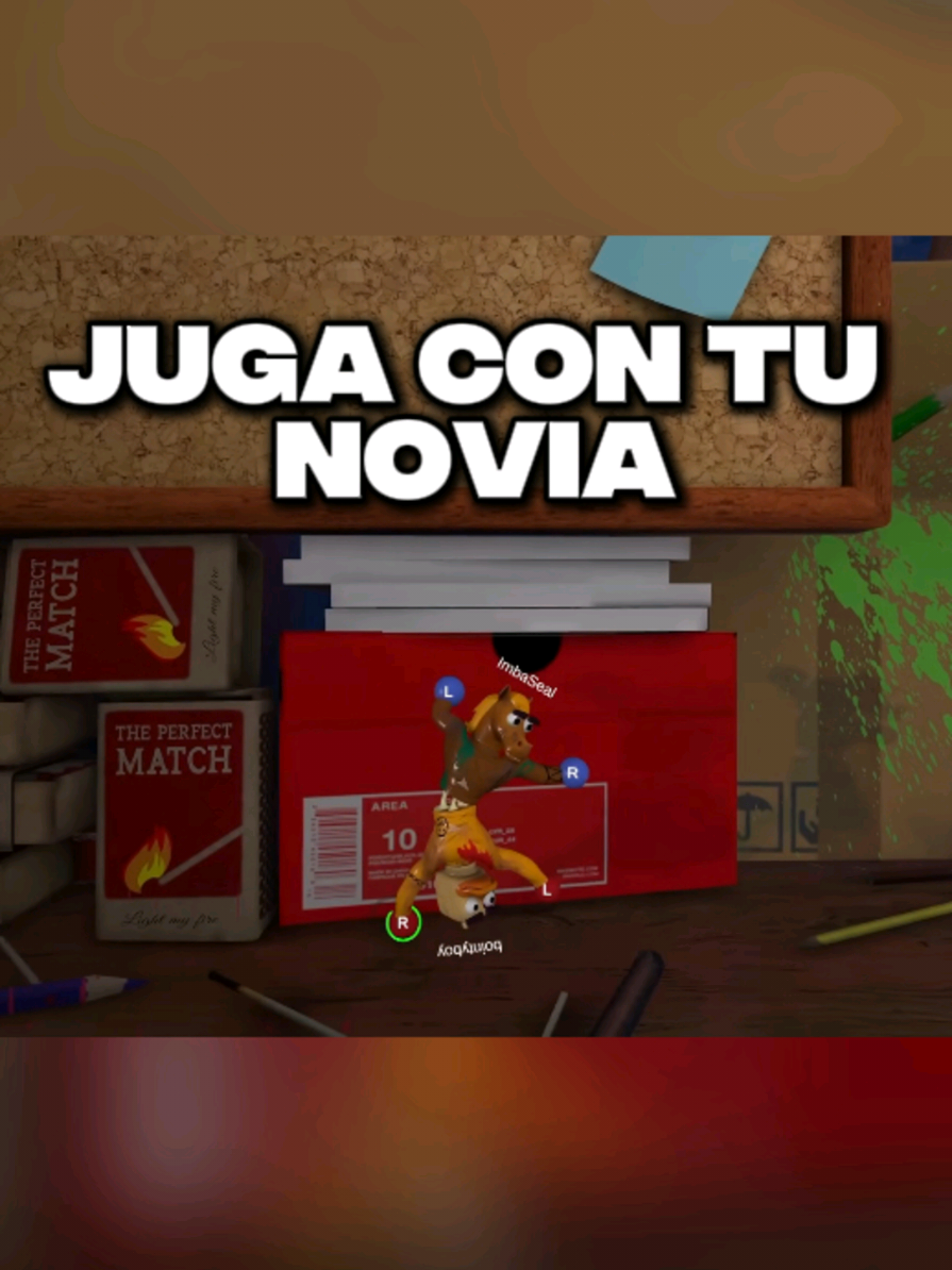 Nuevo juego cooperativo divertido para jugar en dúo. No te pierdas la demo gratis de este nuevo juego multijugador de acción y aventura. Juga su demo gratis durante el steam next fest. @Stuck Together  #gaming #GamingOnTikTok #steam #nuevojuego #elrea 