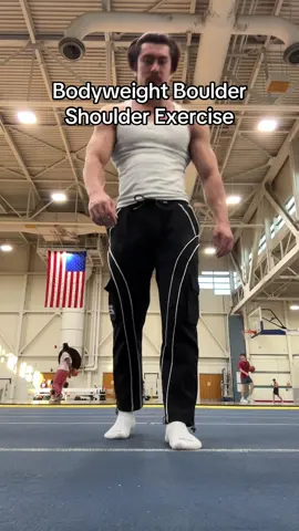 Pike push ups are actually really difficult if you do them right #calisthenics #gym #pikepushup #shoulderworkouts #bouldershoulder 