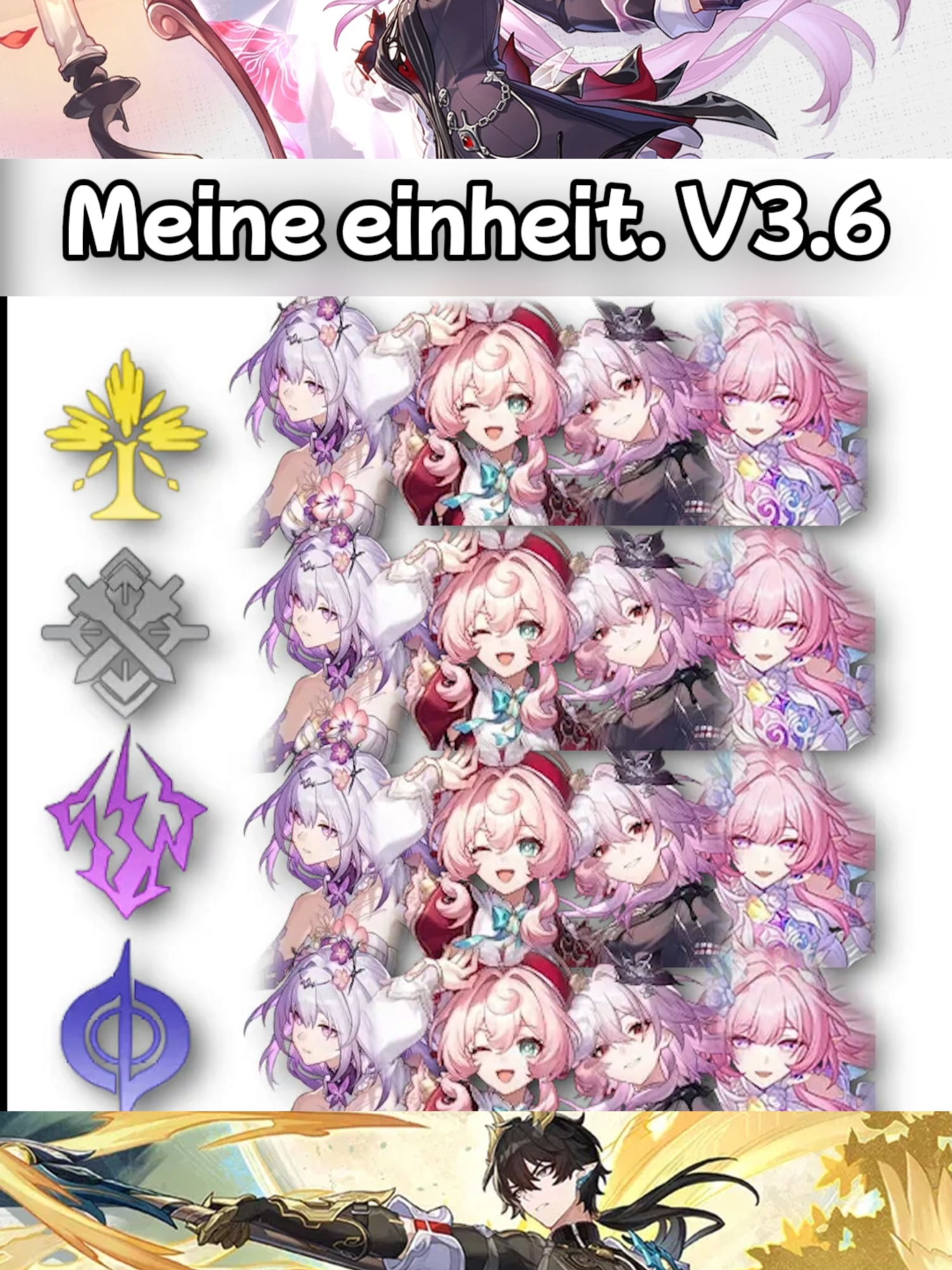 Meine einheit.#HonkaiStarRail #hoyoverse #mihoyo #honkaistarrailedit #shitposting #Evernight #Feixiao #Danheng #Cyrene #Cerydra #Castorice