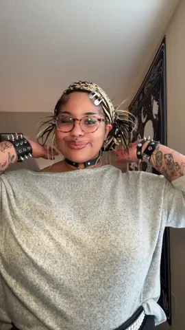 Fun alternative hairstyles: black girl braids edition 🎸 #outfitinspo #alternativefashion #alternative #alttok #altfashion 