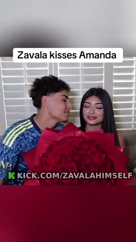 Zavala kisses Amanda  #zavala #amandasolis #fyp 