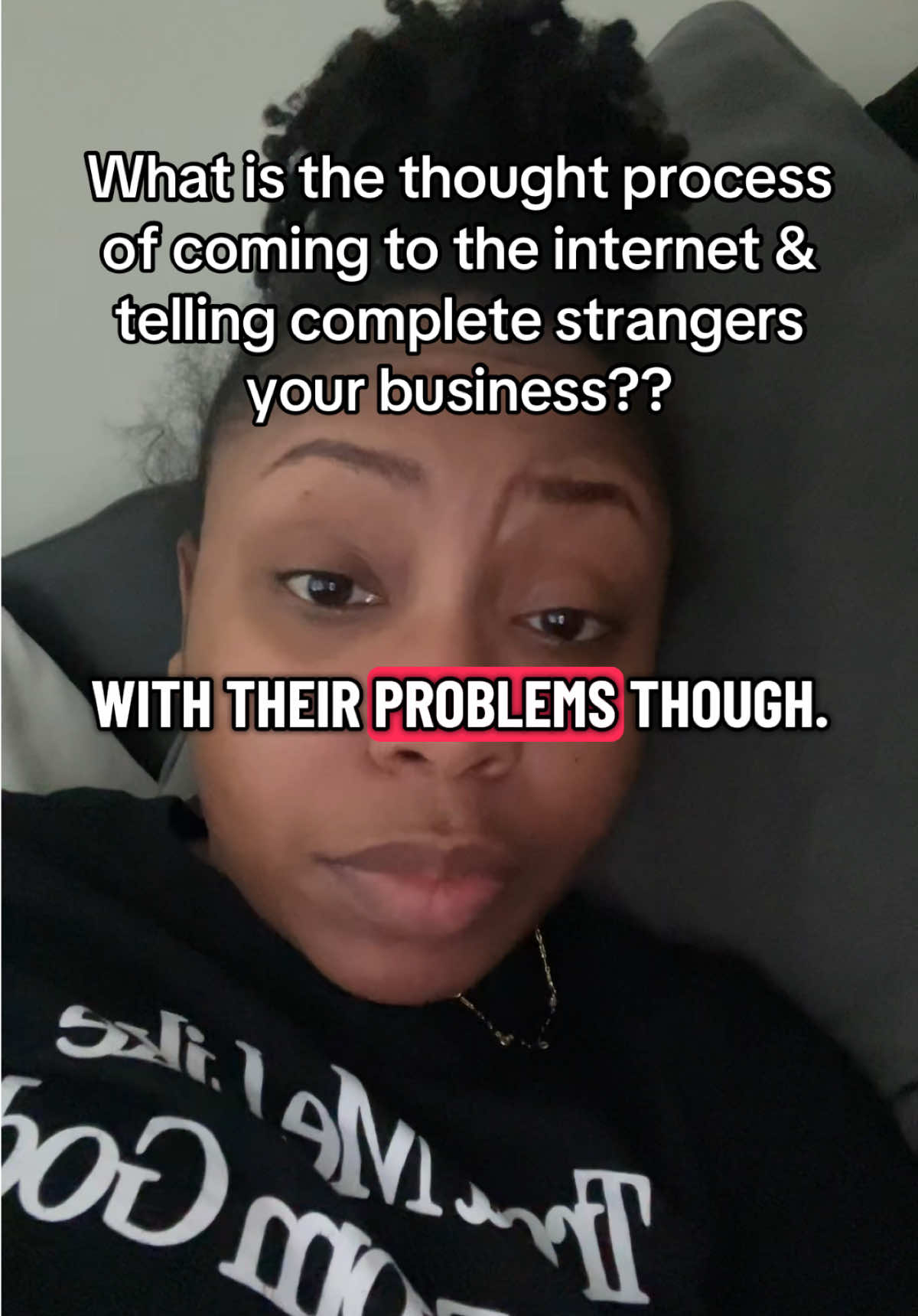 Stop coming to social with your problems. The internet is a different beast. When you come on the net and tell your story people are allowed to have their own opinions and thoughts. Just keep that in mind!! #opinions #thoughts #lovealwaysazaria #problems #keepittoyourself 