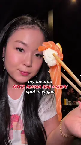 i love the fish to rice ratio 😩 #vegasfood #vegasayce #aycesushi #aycekoreanbbq #vegasbuffet 