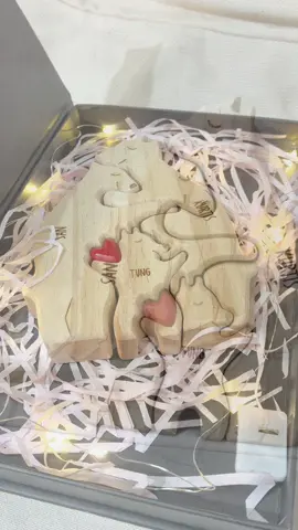 Family is the perfect fit ❤️ Create your own custom wooden bear puzzle and cherish every moment together. #FamilyBond #CustomPuzzle #PersonalizedGift #WoodenArt #TogetherForever