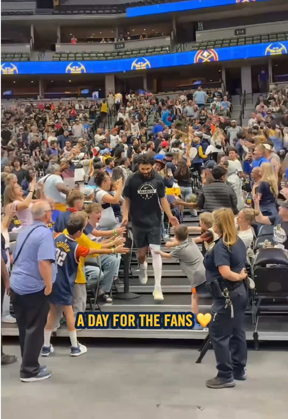 Shoutout Nuggets Nation!! #NBA #basketball #denvernuggets #fan 