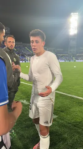 🤣 “Arda Guler, the pants…” 🤍 @Real Madrid C.F.  #DerbisCincoEstrellasMahou #LALIGAExperience #InsideLALIGA #LALIGAEASPORTS 