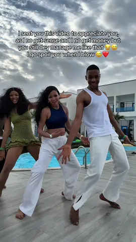 No worry, na you I go first spoil once money enter my hand 😅😂 w/@LAWRENCE👑 @🍀 Gen_vieve 🍀 @Bluey💙  #dance #steps #goofy #mood #bigjae 