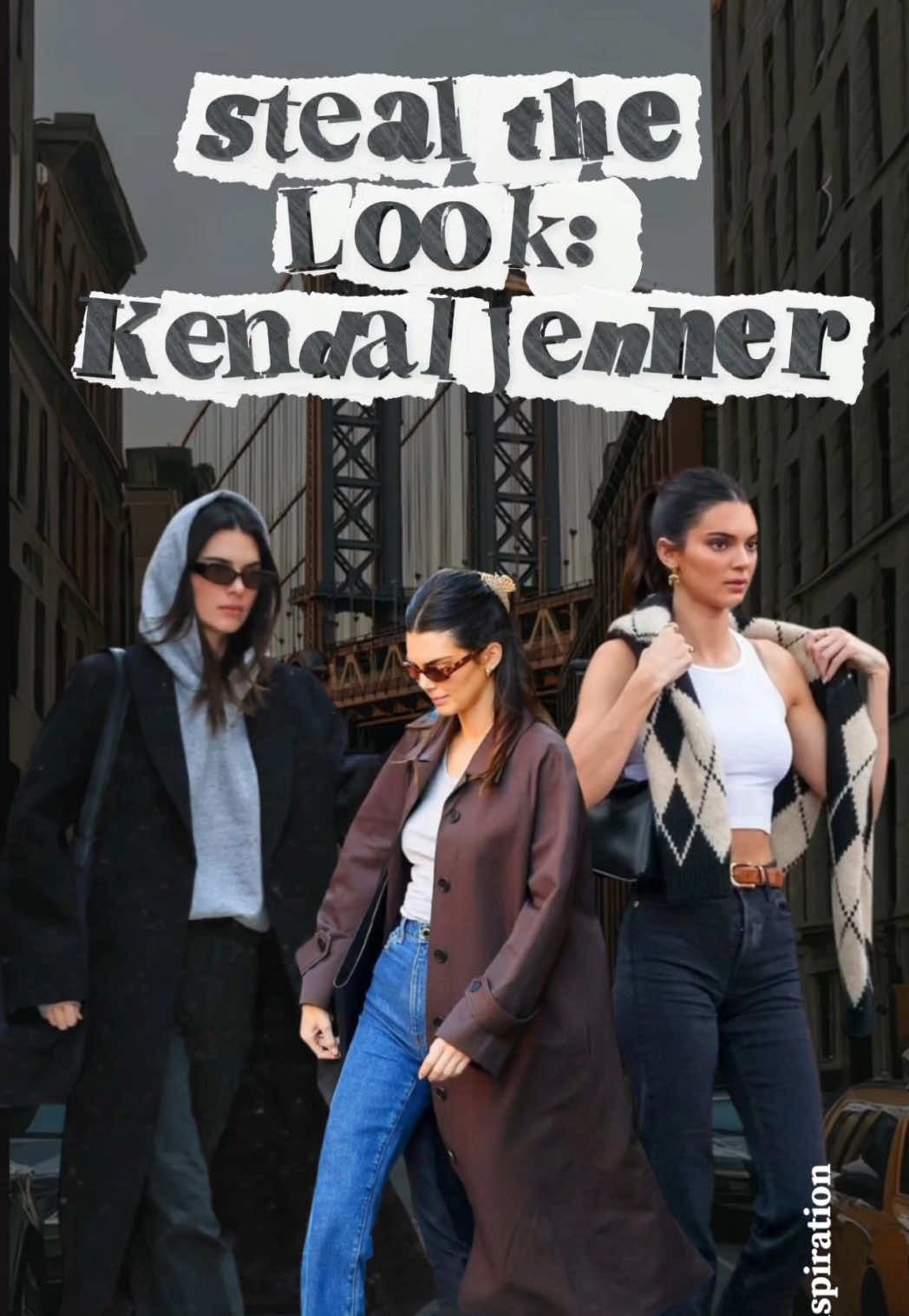 Steal her look!! Miss Kendall Jenner! 🐆🖤 #outfit #outfitideas #kendalljenner #outfitinspo #whattowear 