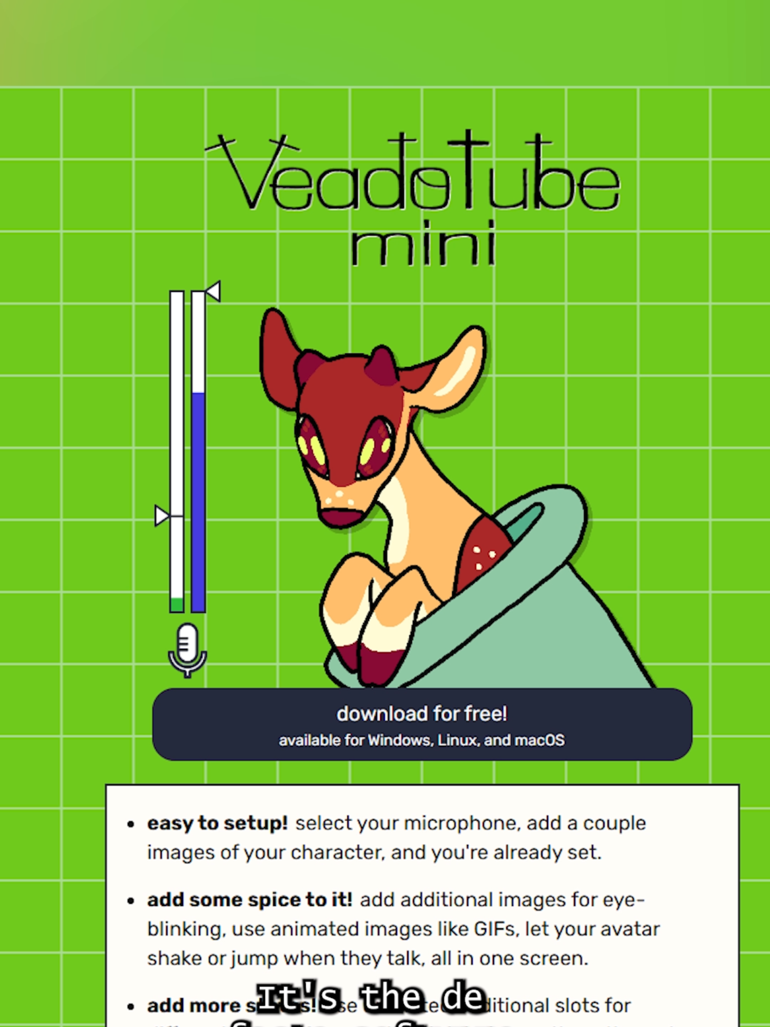If you're interested, checkout Veadotube's website!  #veadotube #streamer #vtuber
