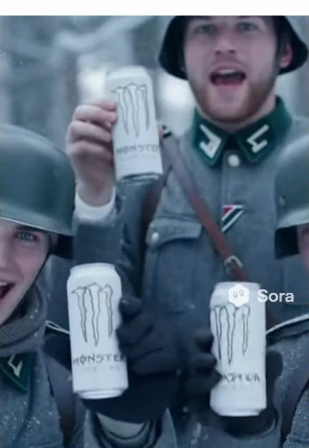 Pushed back with monster #Agartha #meme #ww2