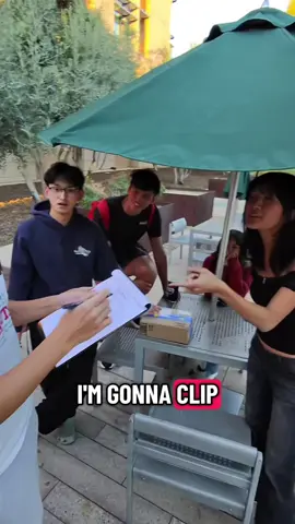 Bro was stressing at the end #ucr #college #uc 